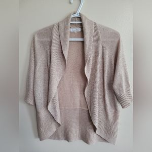 Calvin Klein Open Front Cardigan